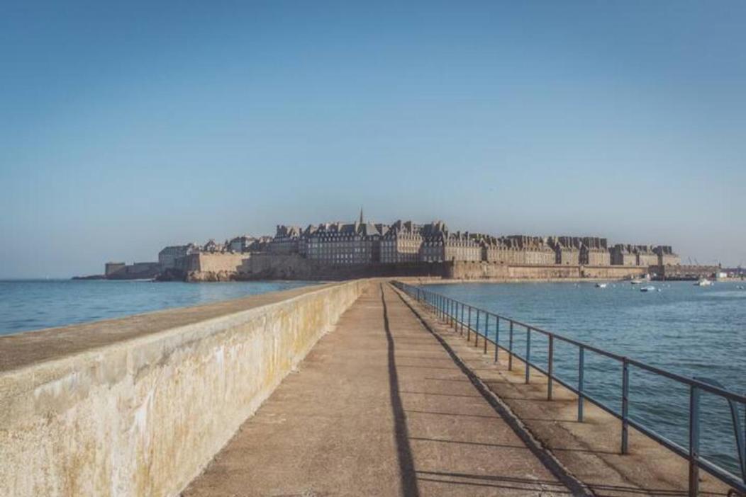 Les Letruns - Appart - 3 Pers - Vue Sur La Mer Saint-Malo Kültér fotó
